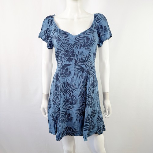 Roxy blue tropical floral - blue,